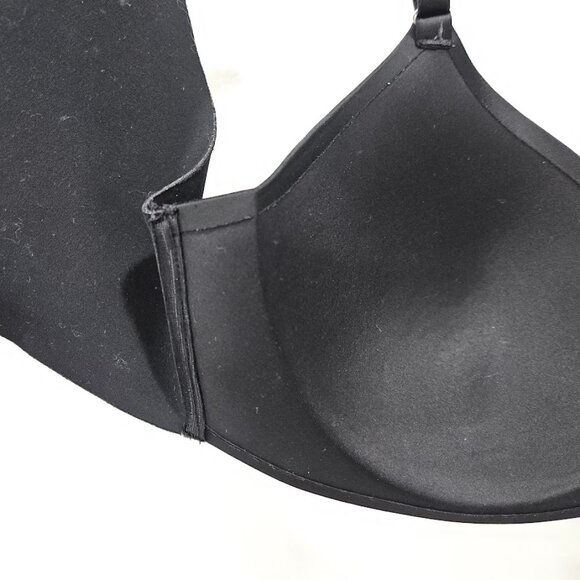 Soma Vanishing Back Plus Size Black Wireless Straps Lightly Lined Padded Bra 38B - Picture 12 of 12